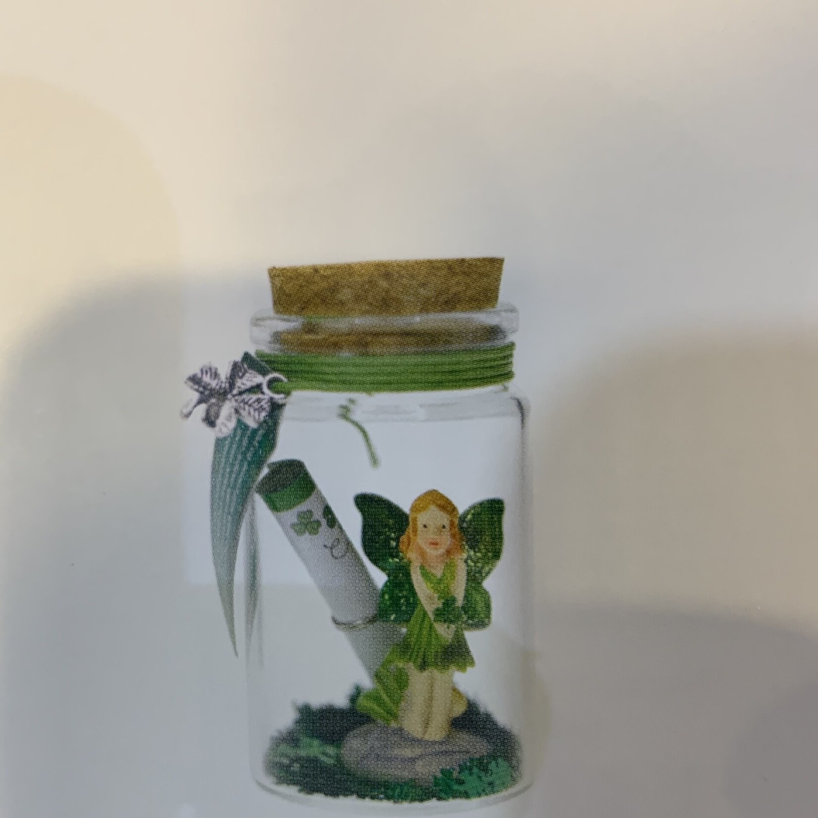 Wishing Jar: Good Luck Irish Fairy