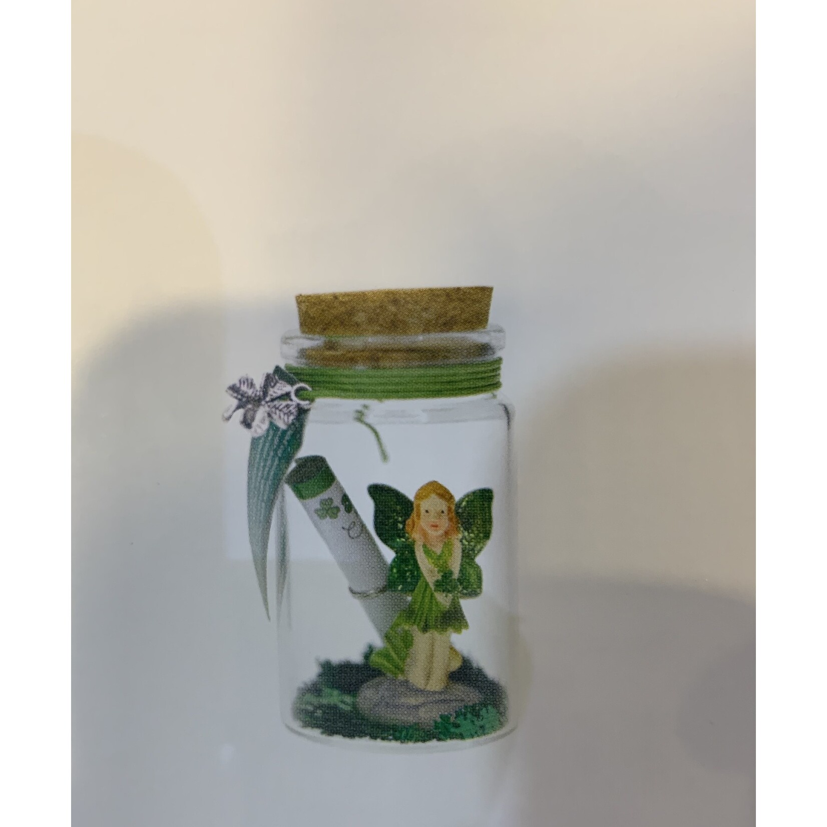 Wishing Jar: Good Luck Irish Fairy