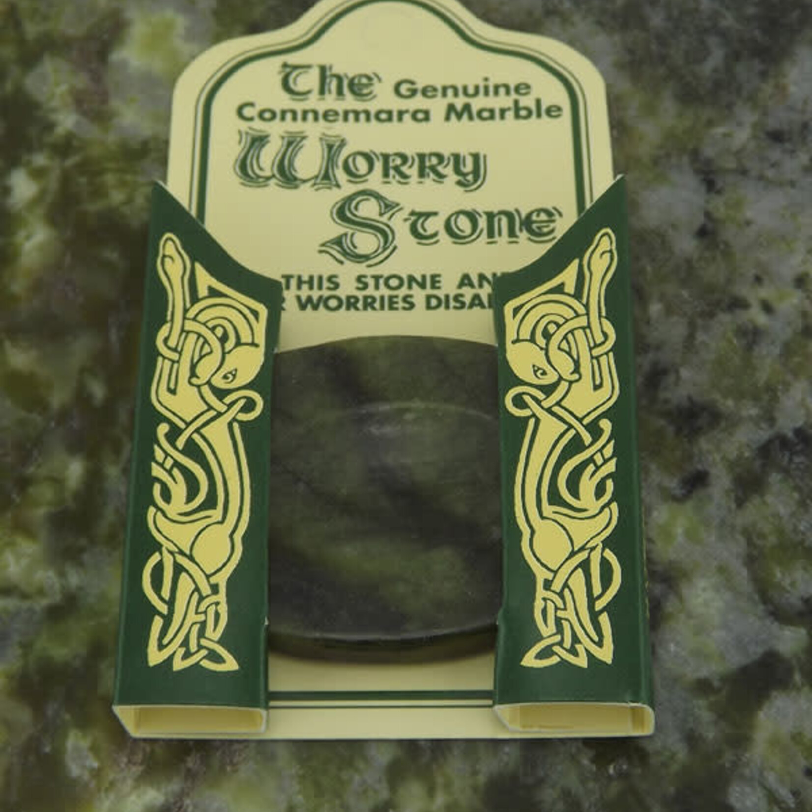 Connemara Marble Worry Stone: Connemara Marble, Asst.