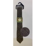 Tie: Quiet Man Tartan & Herringbone