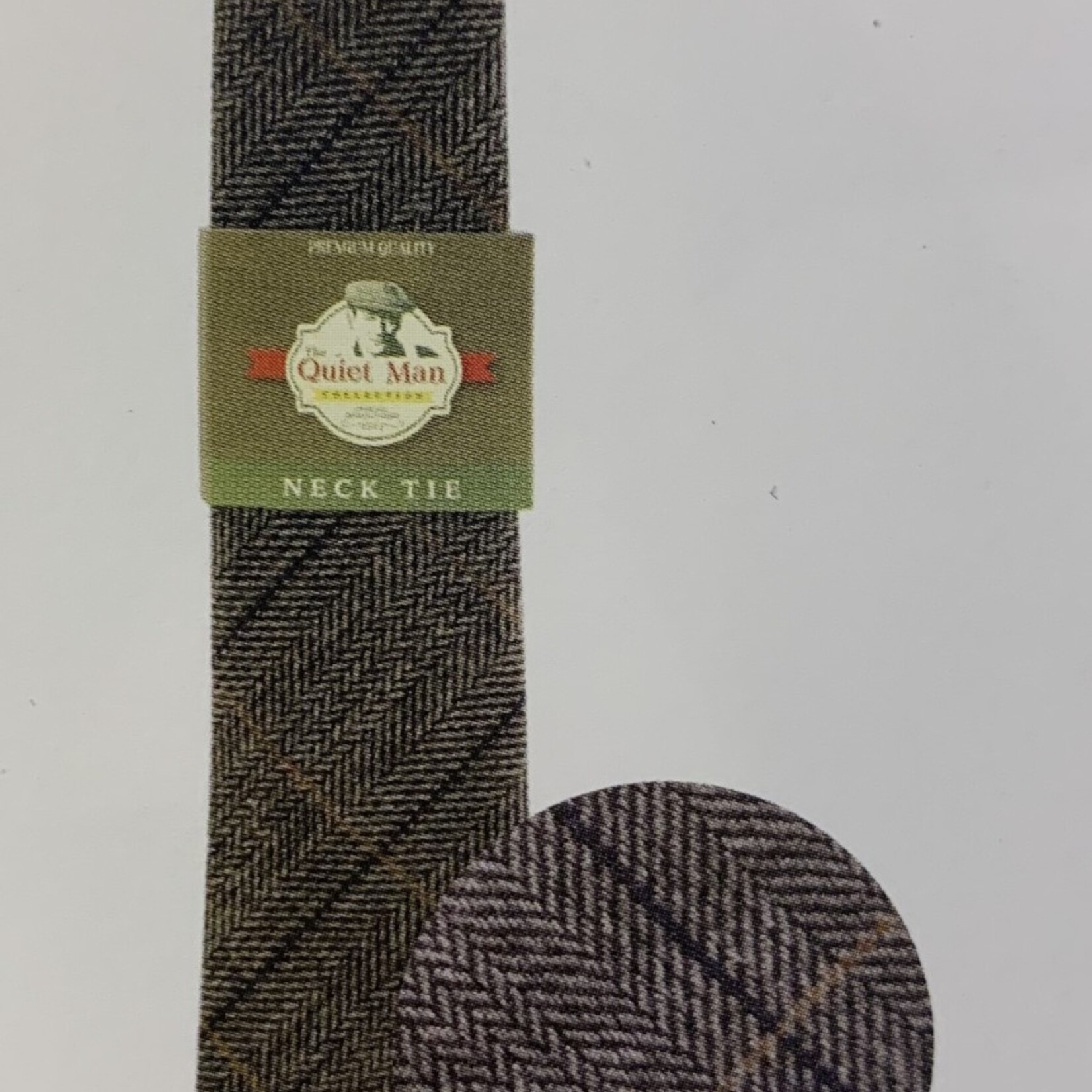 Tie: Quiet Man Tartan & Herringbone