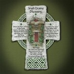 Wall Hanging: Celtic Cross Irish Blessing