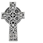 Visor Clip: Celtic Cross