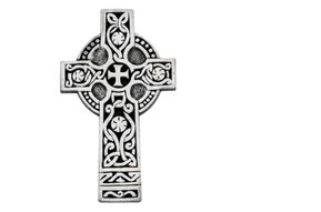 Visor Clip: Celtic Cross