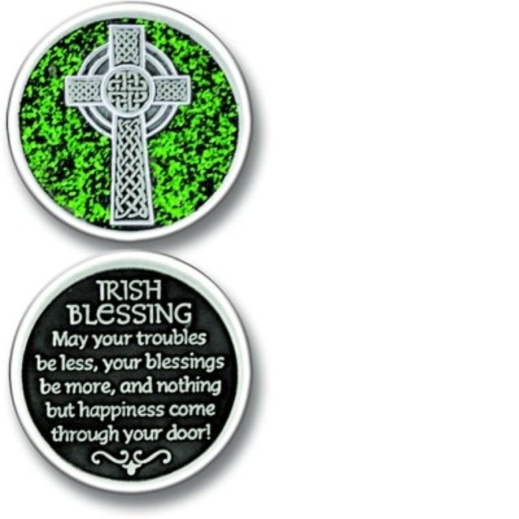 Pocket Token: Irish Blessing Green