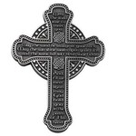 Wall Mount: 5.5" Irish Blessing Celtic Cross