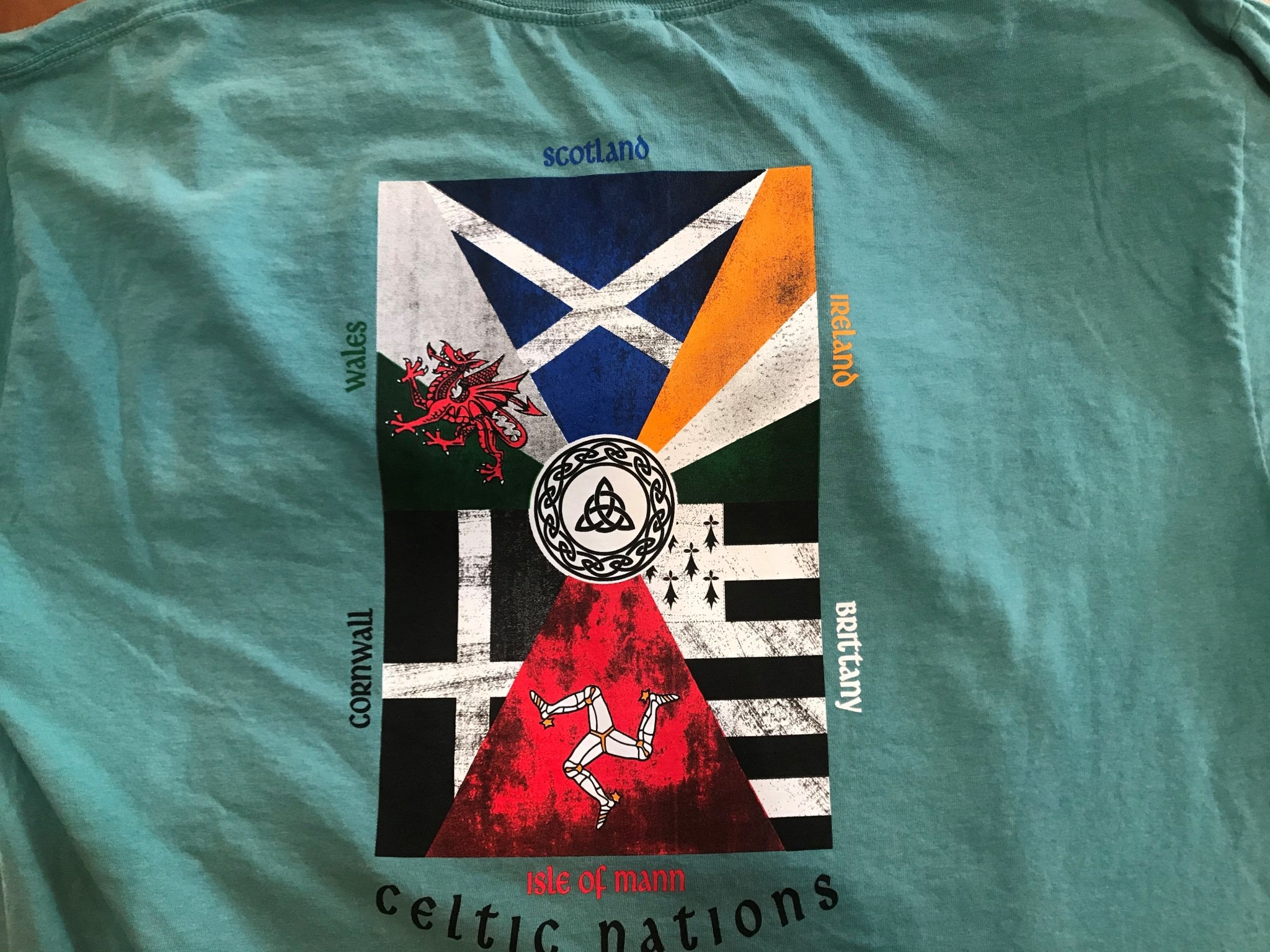 Shirt: Lg Slv Celt Nations