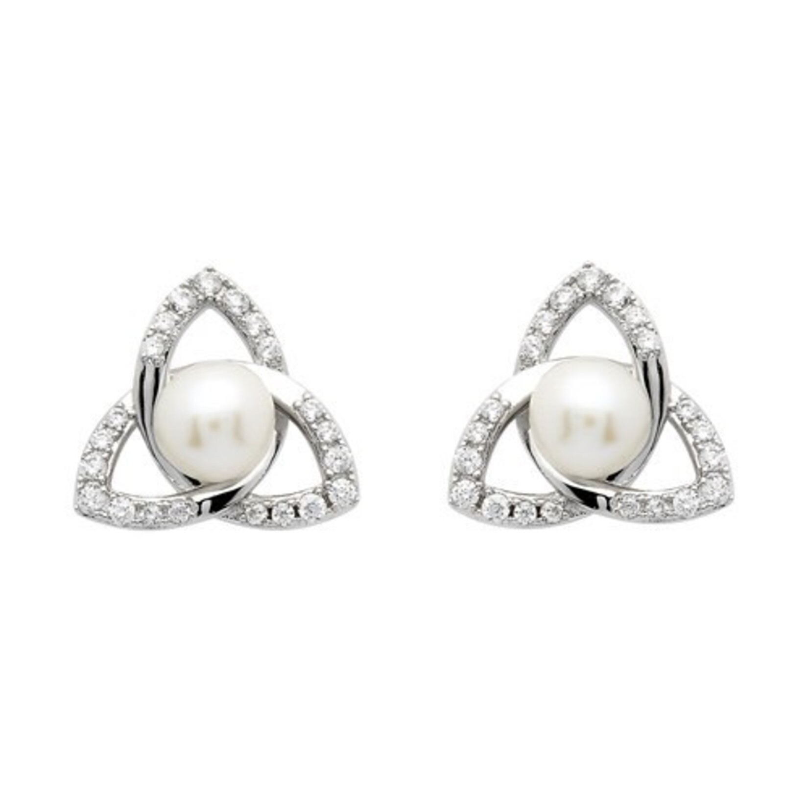 Earrings: Trinity Pearl