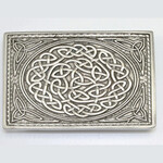 Glen Esk Buckle: Knot, Matte Pewter