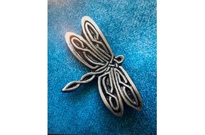 Lapel Pin: Pewter DragonFly