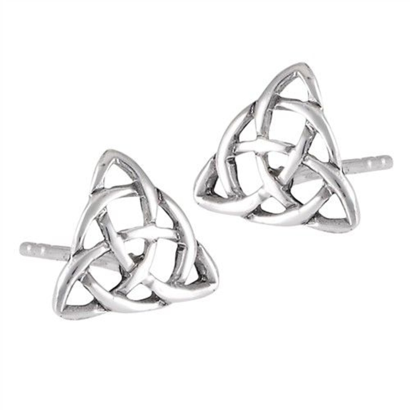 Earrings: SS Trin Cir