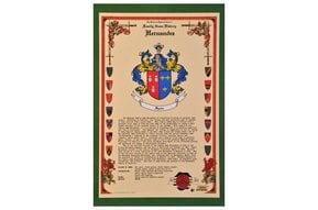 HRC: Family History w/CoA, Unframed 11x17