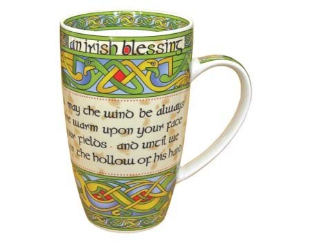 Clara Mug: Irish Weave Blessing