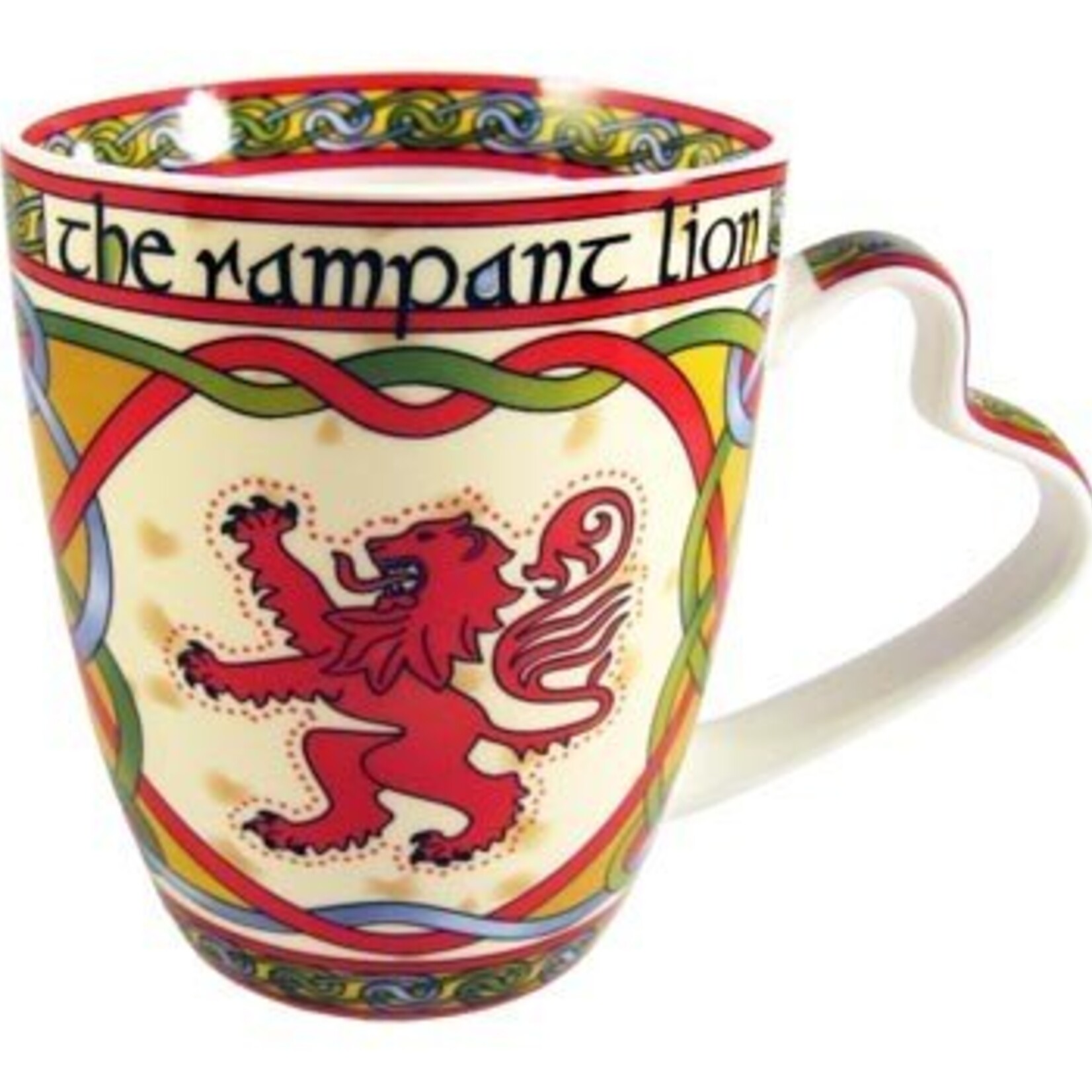 Clara Mug: Scott Weave Ramp Lion