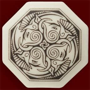 Necklace: Ceramic Cerridwen