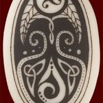 Necklace: Ceramic Cerridwen