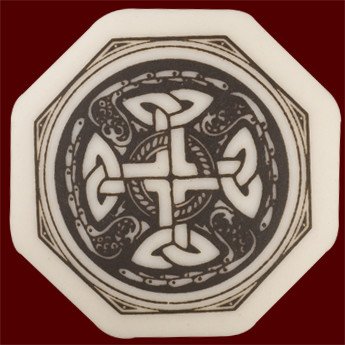 Necklace: Ceramic Cross