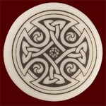 Necklace: Ceramic Cross