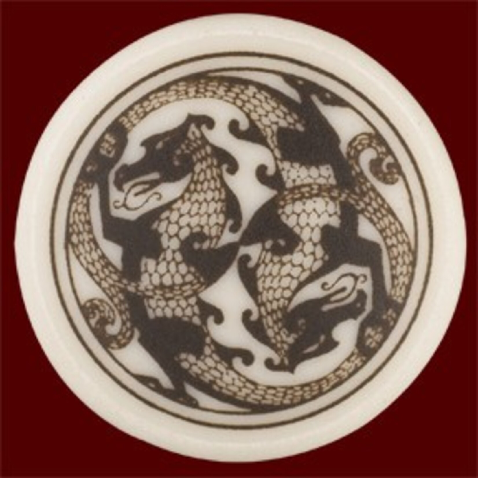 Necklace: Ceramic Dragon