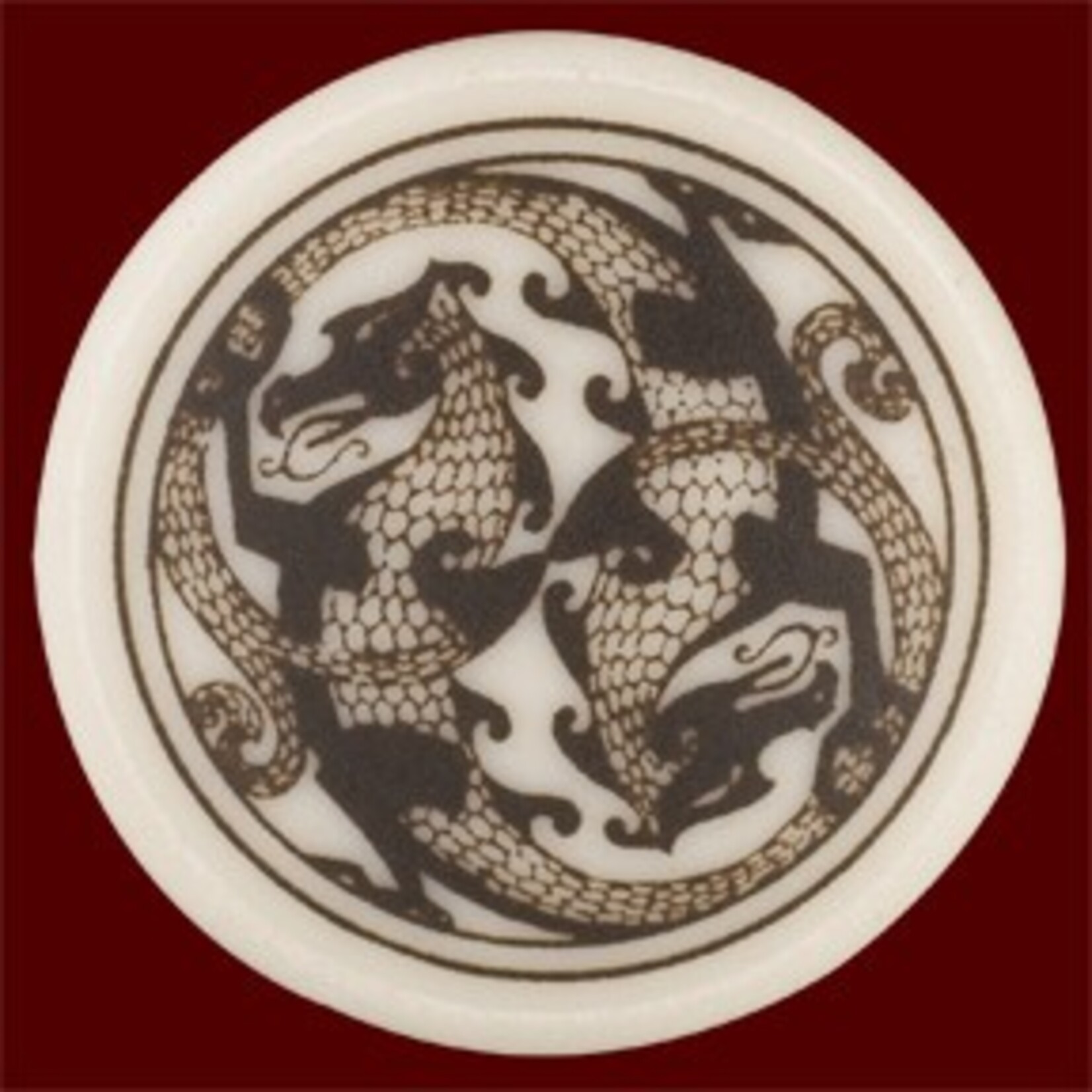 Necklace: Ceramic Dragon