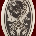 Necklace: Ceramic Dragon