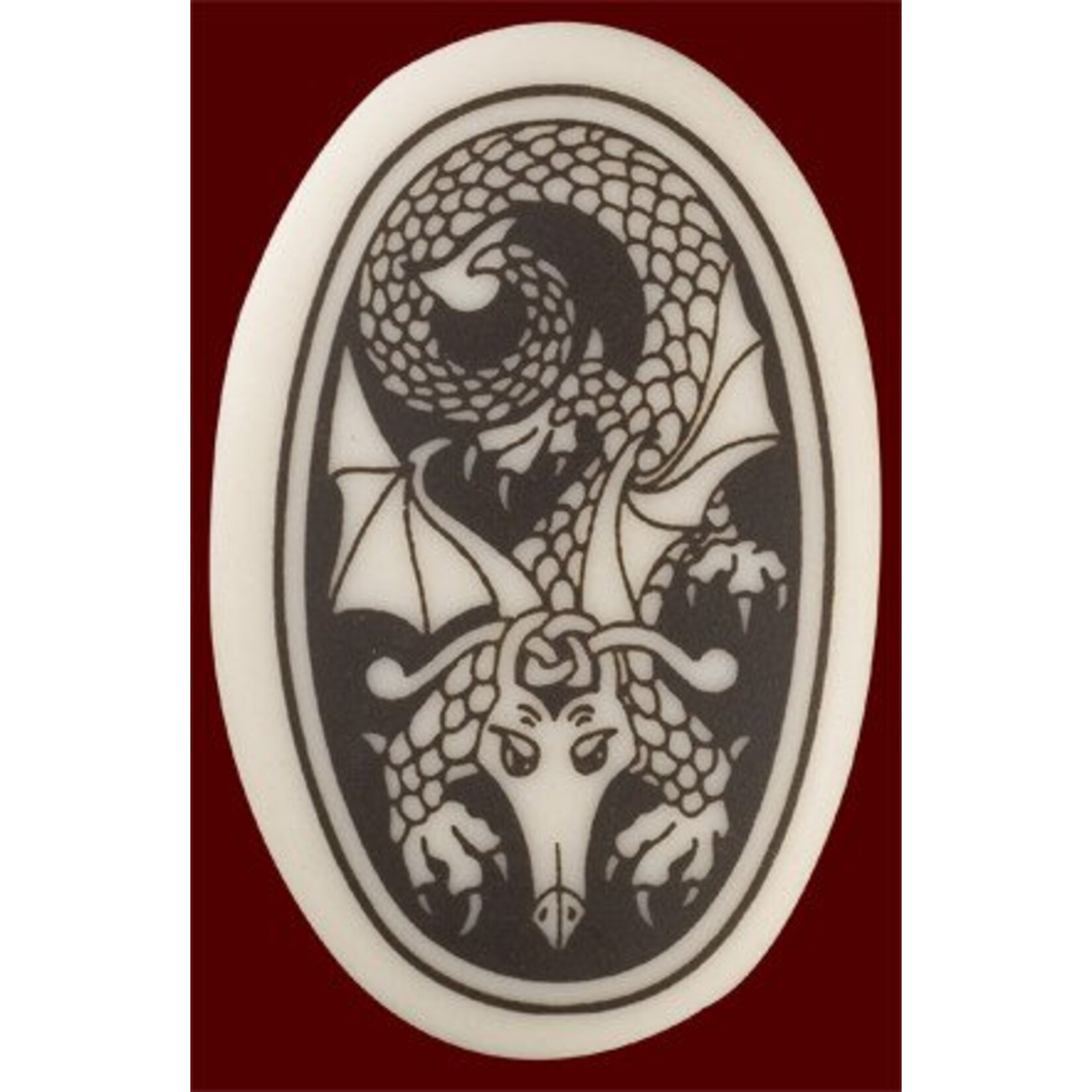Necklace: Ceramic Dragon