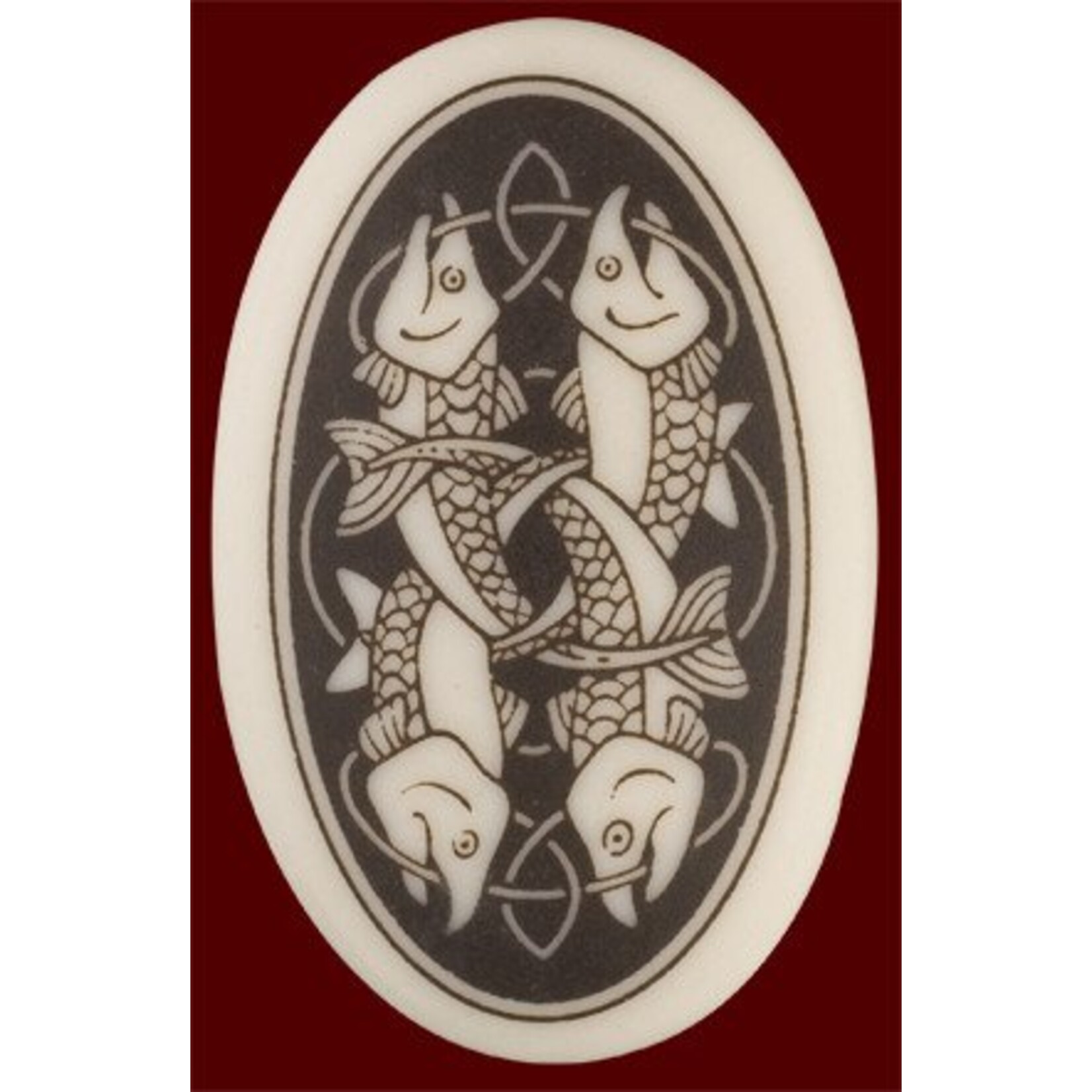 Necklace: Ceramic Fish