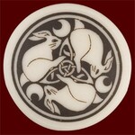 Necklace: Ceramic Hare