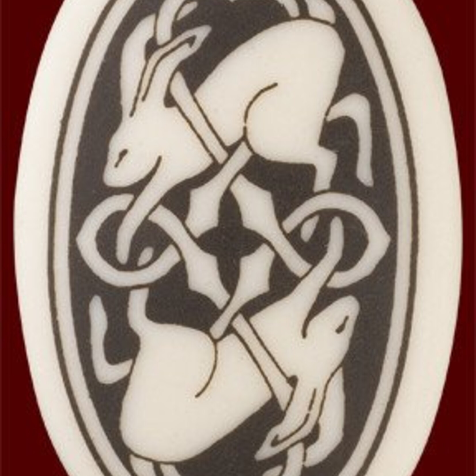 Necklace: Ceramic Hare