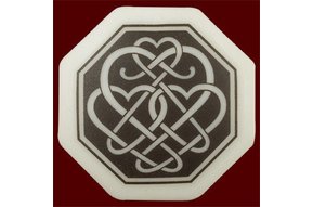 Necklace: Ceramic Heart