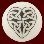 Necklace: Ceramic Heart