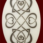 Necklace: Ceramic Heart