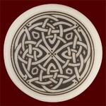 Necklace: Ceramic Knotwork