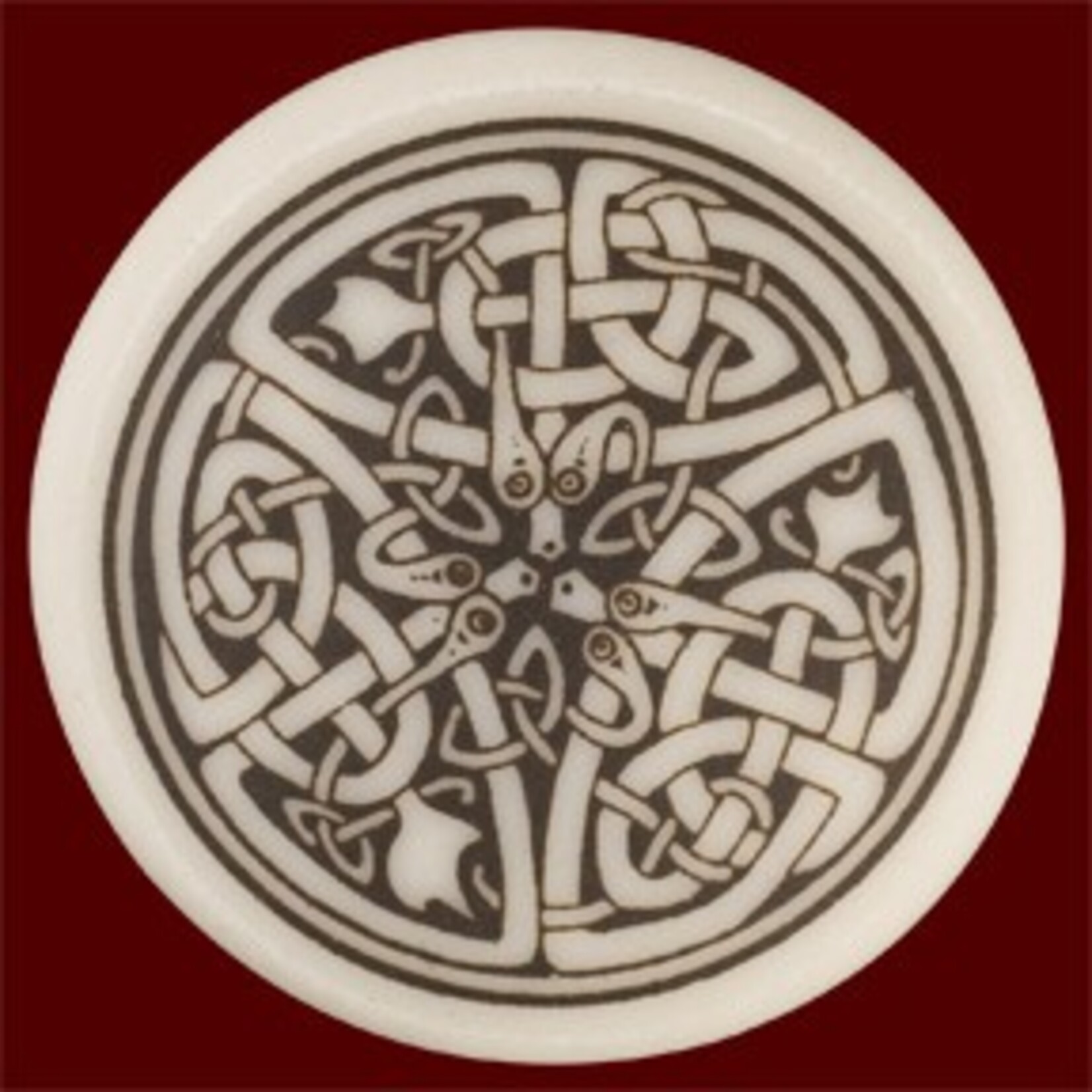 Necklace: Ceramic Serpent