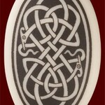 Necklace: Ceramic Serpent