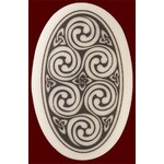 Necklace: Ceramic Spirals