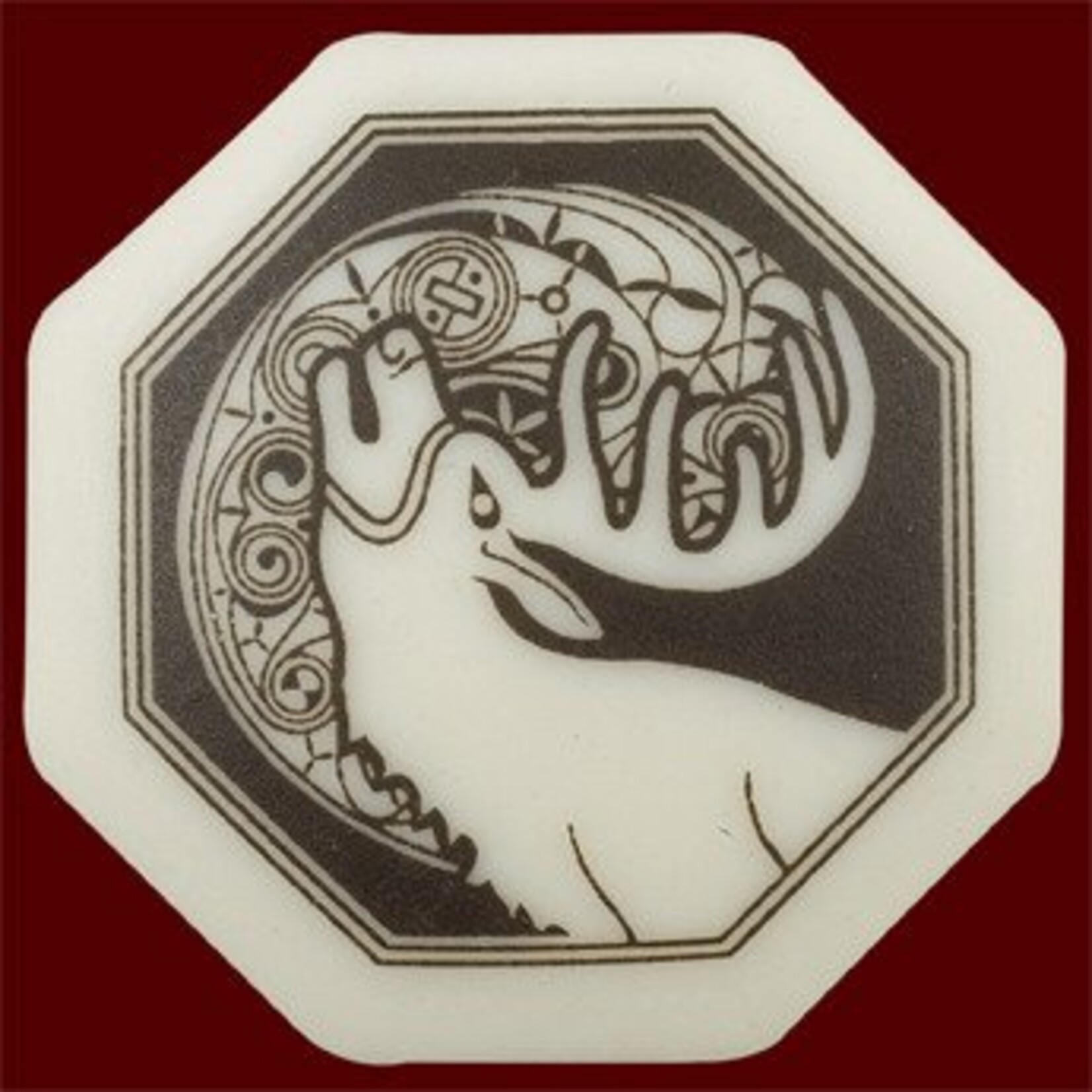 Necklace: Ceramic Stag