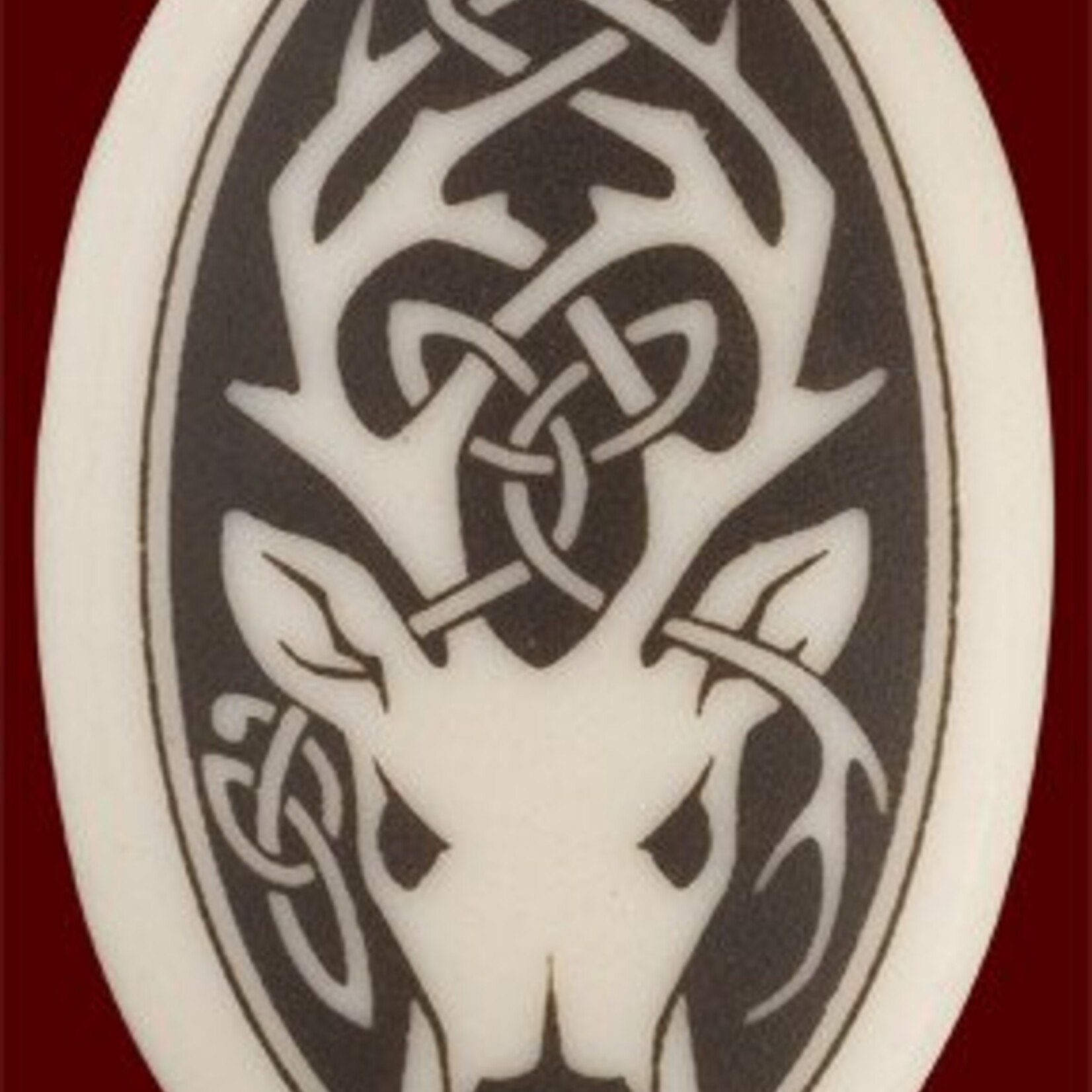 Necklace: Ceramic Stag