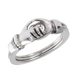 Welman Ring: Hands 'n' Heart, Gimmel, Tri-ring, SS