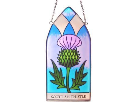 Clara Stained Glass: Thistle