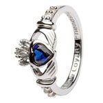 Shanore Ring: SS Clad September Sapphire