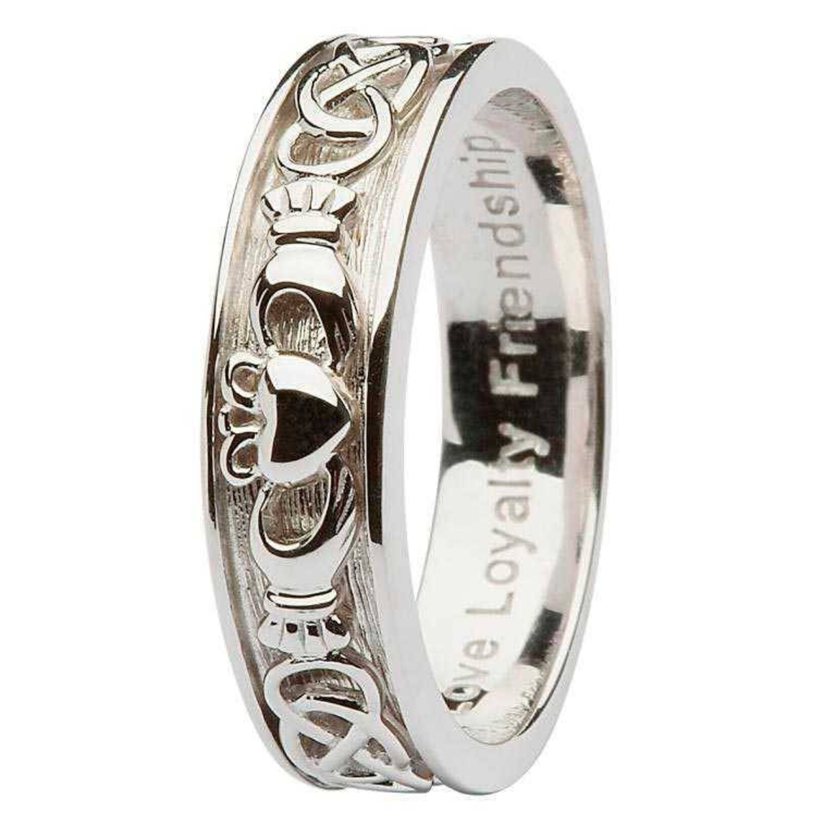 Ring: SS Cladd/Celt Ladies