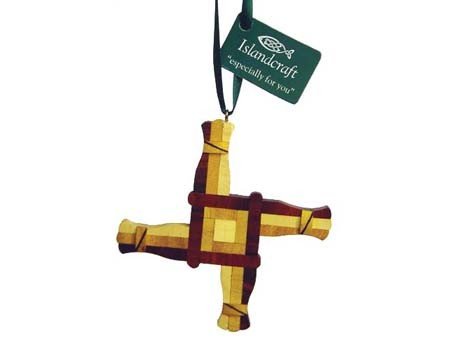 Ornament: Wood Bridgets Cross