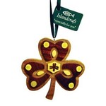 Ornament: Wood Shamrock