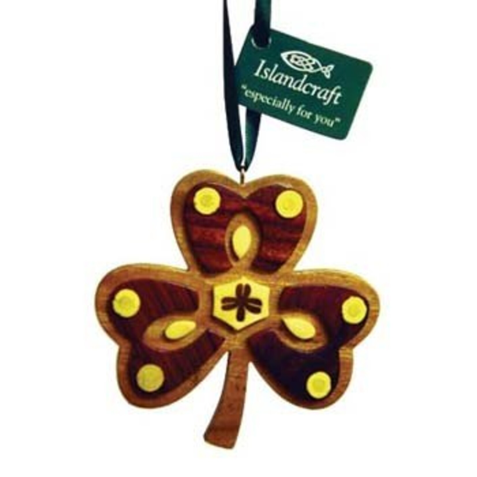 Ornament: Wood Shamrock