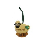 Ornament: Wood Sheep