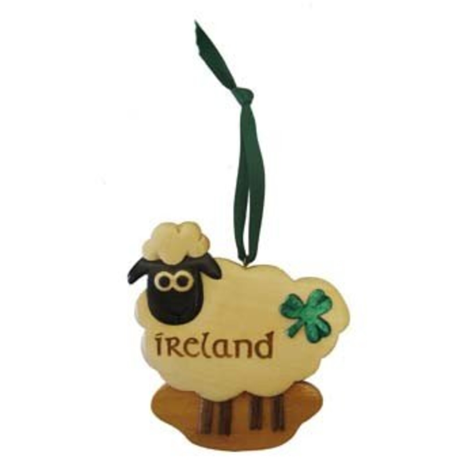 Ornament: Wood Sheep