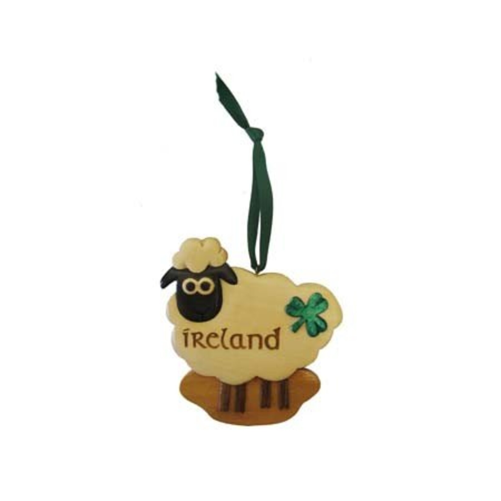 Ornament: Wood Sheep