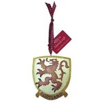 Ornament: Wood Rampant Lion