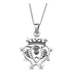 H & Y Necklace: Silver Luckenbooth